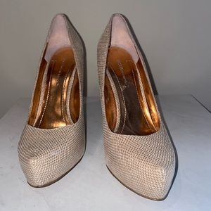 BCBGeneation Tan Stilletto